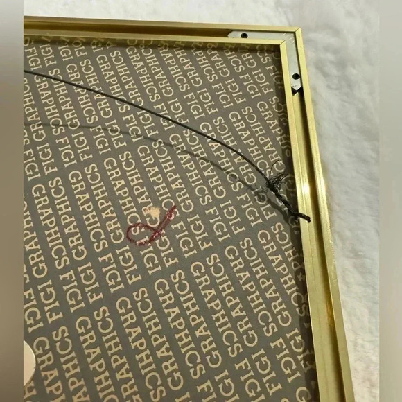 Wesley WESS Smith Ducks Hand Cast Paper Colored Framed Art MCM Signed Brass 90’s - Picture 10 of 13